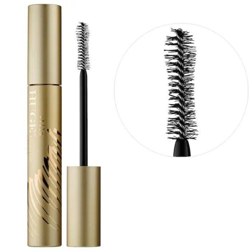 Stila Huge Extreme Lash Mascara Black Full Size .44 fl oz 13 ml NEW